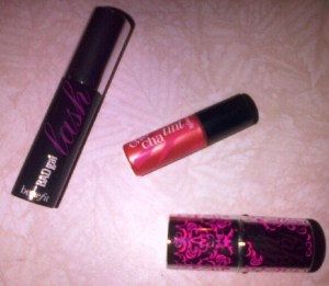 Benefit Bad Gal Lash, Cha Cha Tint and Fake Up