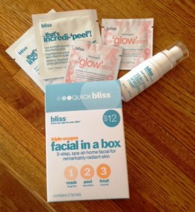 Bliss Triple Oxygen Facial in a Box