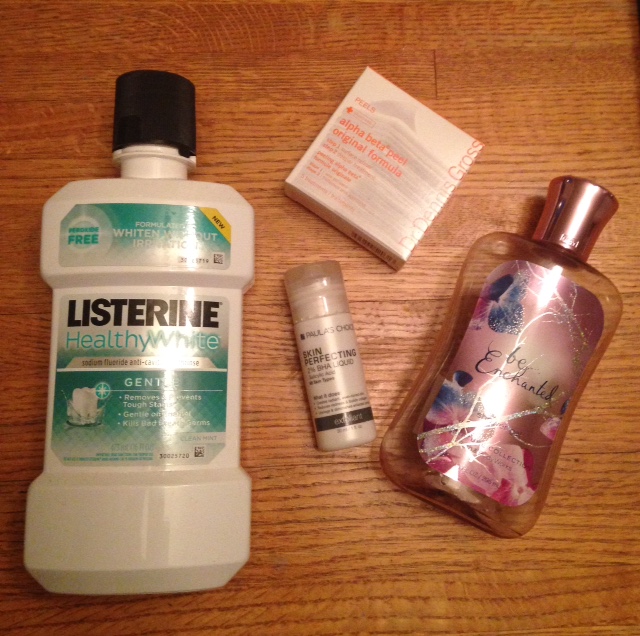 April 2015 Empties